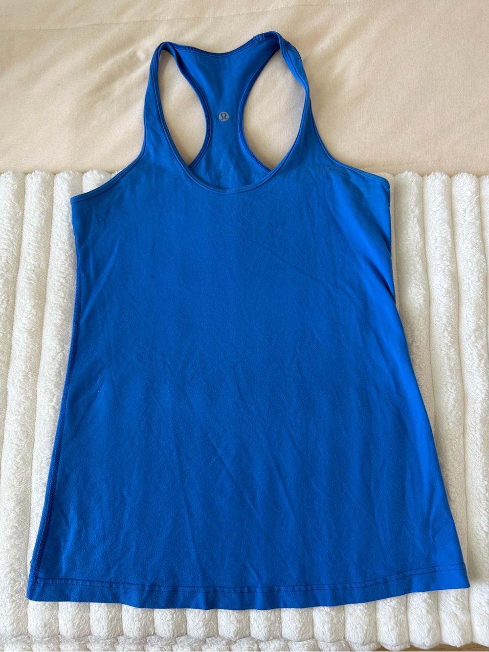 lululemon athletica Bright Blue Racerback Tank